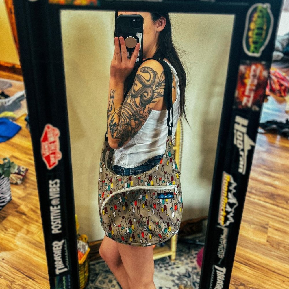 KAVU Sydney Satchel Cross Body Bag Shoulder Purse - Arrow Bag